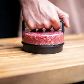 Набір для формування бургерів Premium BURGER-SET (прес+4 шпажки для подачі готових бургерів) — фото 2
